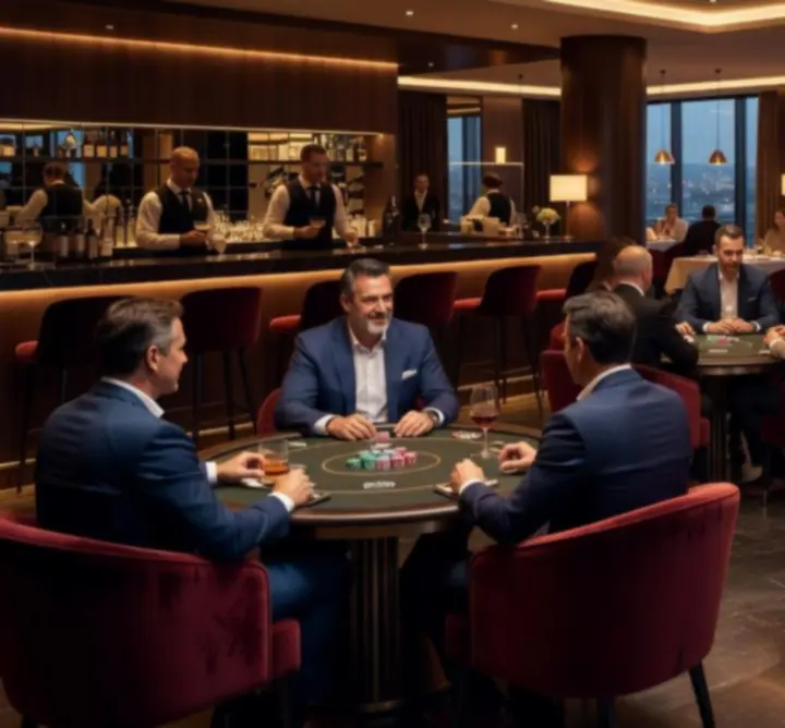 Modern, exkluzív poker lounge a Magyar Lounge Hubban